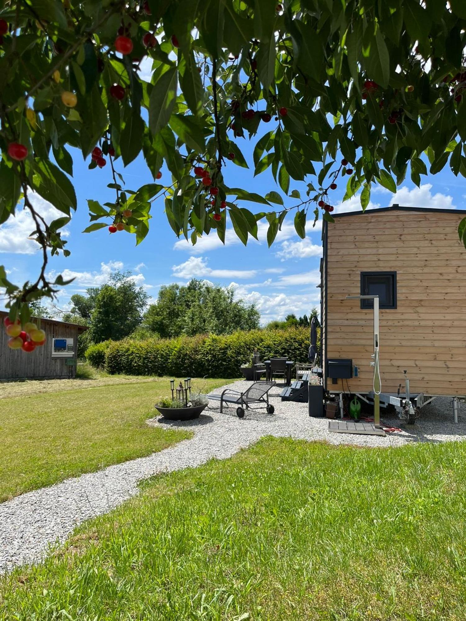 Tinyhouse -Reset Im Vilstal -Zurueck Zum Ursprung Daire Aldersbach Dış mekan fotoğraf